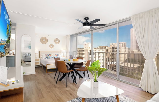 Renovated Pacific Monarch Studio Near Waikiki Beach - Foto 75