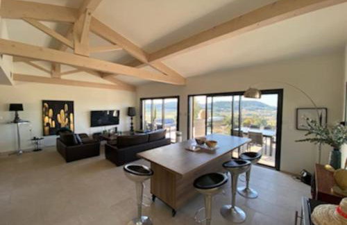 VillaCadière Vue Mer et Vignes Piscine à débordement - Foto 41