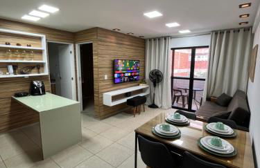 Quarto e sala completo de tudo na Ponta Verde a 300m da praia - Foto 1