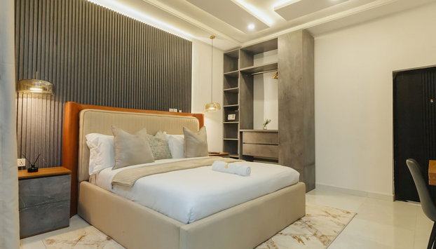 George Residence Abuja - Foto 2, Habitación