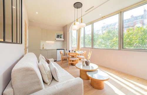 Stylish 1-Bedroom Apartment with Air Conditioning in Paris 17th - Foto 15