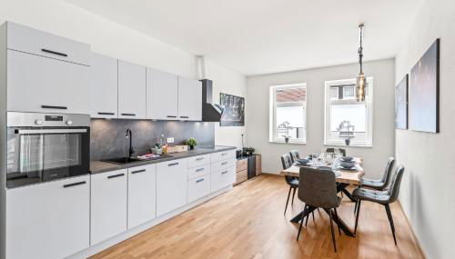 Nexstay Zentral für bis zu 6 nähe Bahnhof - Foto 3, stove, dishwasher