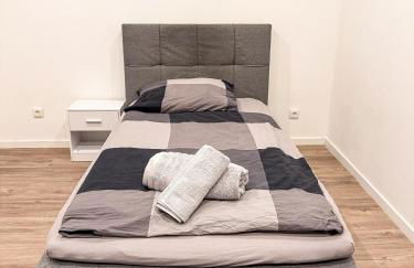 Ruhr Business Apartments Essen Apartment mit 8 Einzelbetten Privat Parkplatz - Foto 11