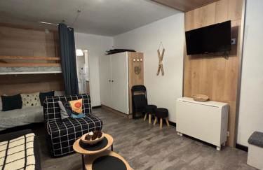 Studio cosy 5 personnes aux pieds des pistes. - Foto 2