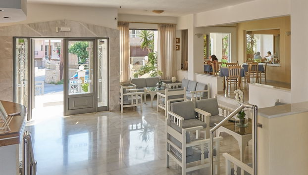 Sala de estar do lobby