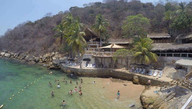 Resort sull'isola di La Roqueta