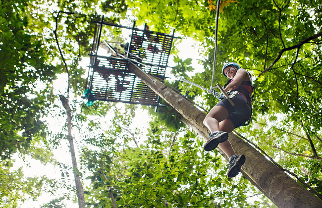 Recorrido por línea de cremallera adrenalina - Foto 1