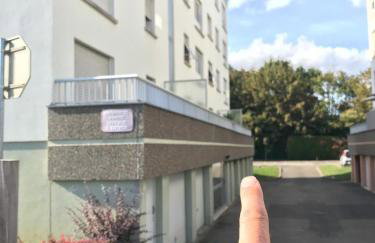 Studio T à 5mn euro airport avec terrasse - Foto 2