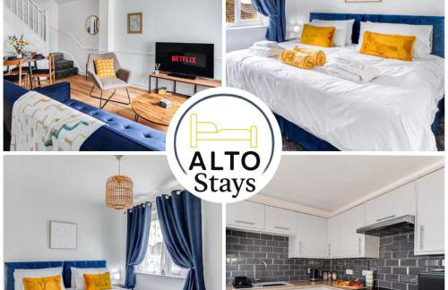 Spacious Bedford House Sleeps 5 Superfast WiFi Free Parking - Foto 1