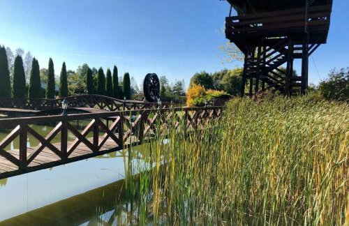 Domek nad stawem - Foto 5