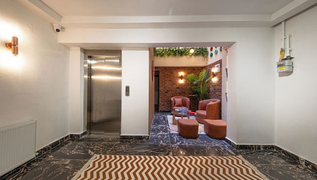 Sala de estar do lobby