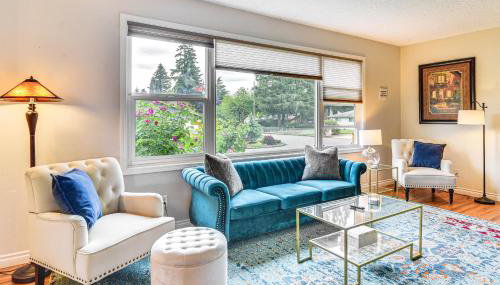 6 Mi to Downtown Vancouver Peaceful Home with Deck - Foto 3