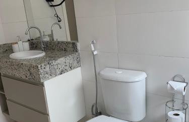 Apto22-Lindo -3 quartos- em Santos-SP com ar condicionado - Foto 18