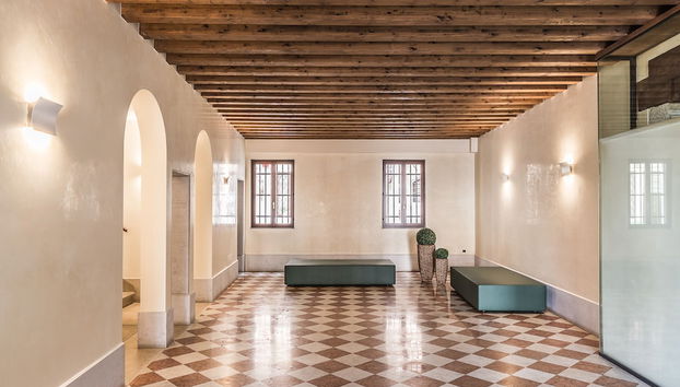 Zona de estar del vestíbulo