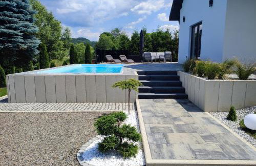 Domek Viking z prywatnym ogrzewanym basenem sauną oraz balią z jacuzzi - Foto 20