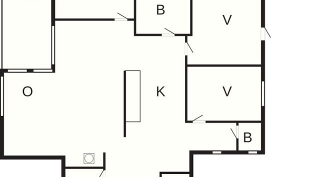 6 Person Holiday Home in Ringkobing - Foto 2, Plano