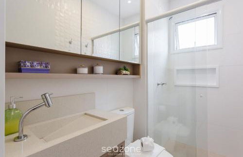 Apartment w/ Pool, 85m from beach in Jurerê PTJ203 - Photo 5