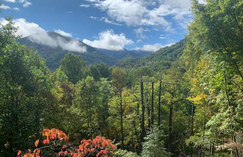 BearHavencabinfun 3 story Log Cabin Mountain View,Hot Tub, sleeps 10 - Foto 20