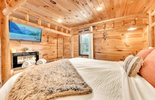 Pop & Granny's cabin with a fire pit hot tub & indoor pool - Foto 15