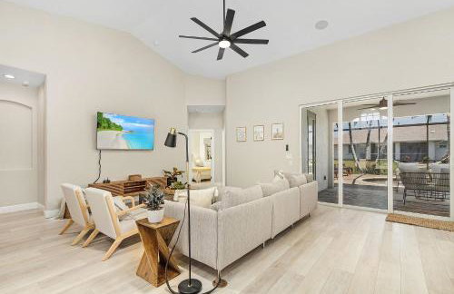 Villa w/ private heated saltwater pool, 4 BR, 7 beds - Foto 3