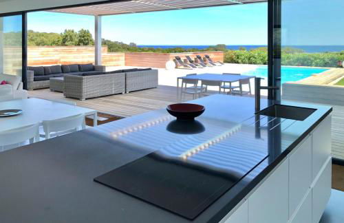 Villa Isulana, piscine chauffée, vue mer, proche Pinarello - Foto 10