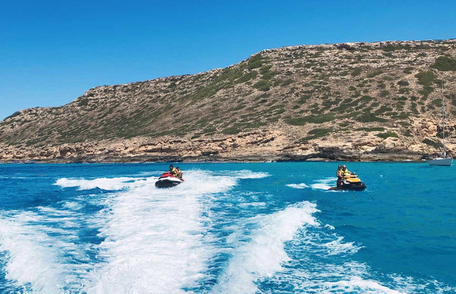 Reserva Natural de los Deltas en moto de agua desde Palma - Foto 8