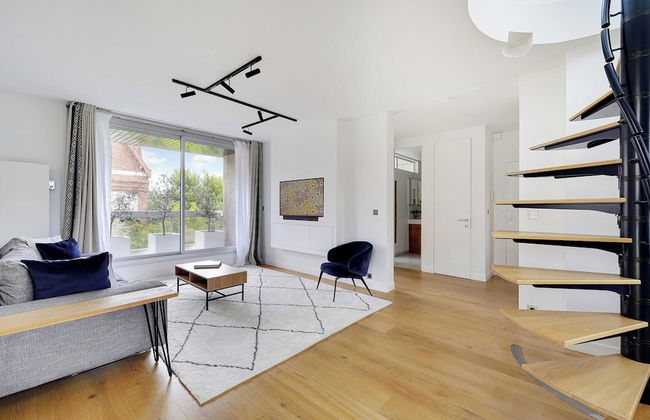 Exclusive Apt w/ Rooftop -2bd/4p Porte D'auteuil - Photo 12