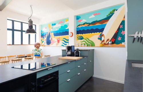 CHEZDAMDAM - la Zinguerie de la Plage - plage 300m, babyfoot, arcade, pingpong - Foto 10