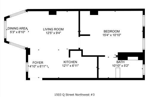 Beautiful 1-BR Flat Nestled Between Dupont & Logan - Foto 18