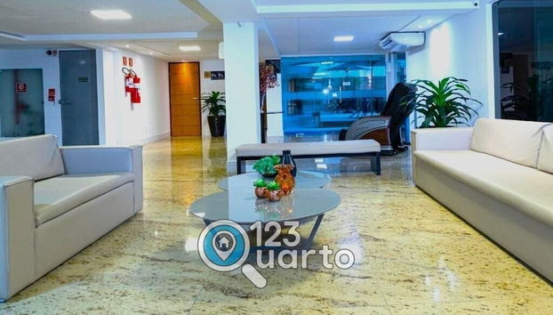 Gold Flat Cabo Branco by 123Quarto Hospedagem - Foto 2, Vestíbulo