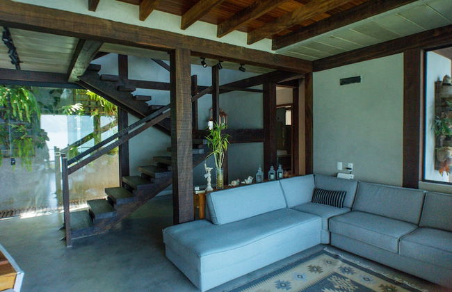 Casa Pé na Areia em frente à Ilhabela - Foto 23