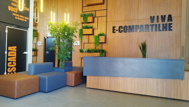E-Compartilhe Biopark, edifício inteligente | Toledo - Foto 2, Vestíbulo