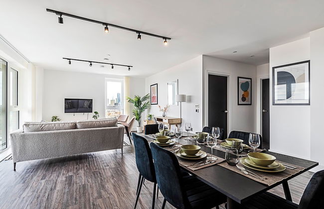 Chic and Sleek Sky-high Apartment - Foto 20