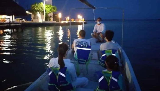 Tout est prêt pour la balade en bateau