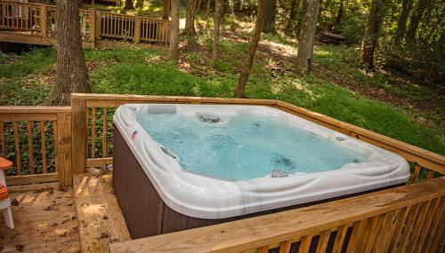 Lena Cabin Wooded Tiny Cabin - Hot Tub - Foto 4