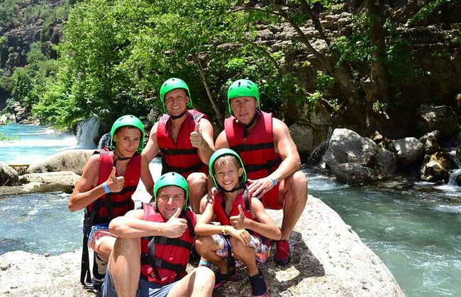 Tour misto: canyoning, rafting, zipline, da Alanya-Side-Antalya - Foto 11