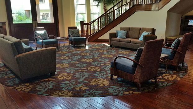 Sitzecke in der Lobby