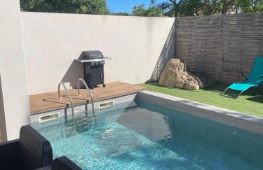 Villa design Cap dAgde piscine et plage - Foto 9