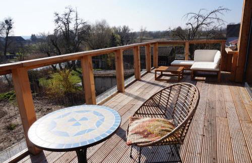 FeWo OG am Fluss mit Balkon - ein himmlischer Ausblick - Foto 11