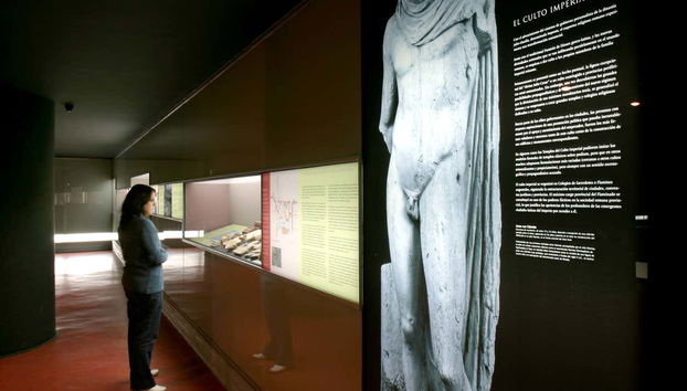 Recorriendo el museo