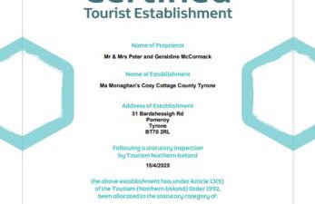 Ma Monaghan's Cosy Cottage County Tyrone - Foto 32