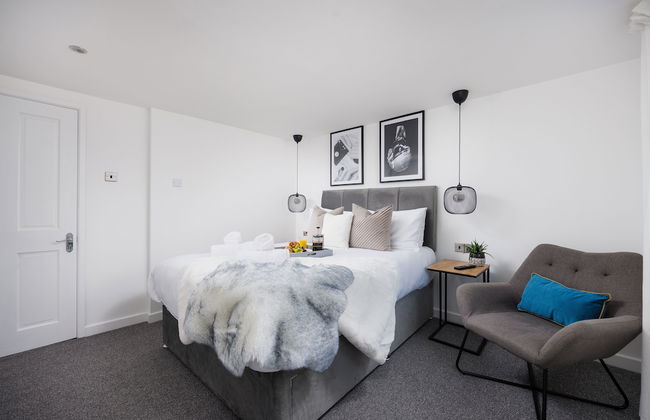 Central Plymouth 2Bed Apartment-Sleeps 4 - Foto 3