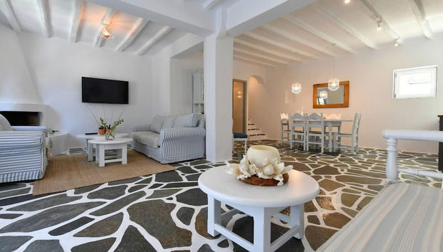 Santa Flora 3 Bedroom House Parikia s Edge - Foto 5, Habitación