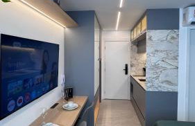 Luxury Studio Paulista Rooftop Pool 5min Metro - Foto 4