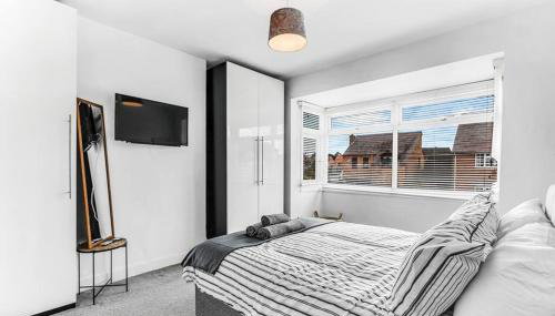 Relaxing 3 Bedroom Stay with Private TVs Near Ashby - Foto 3