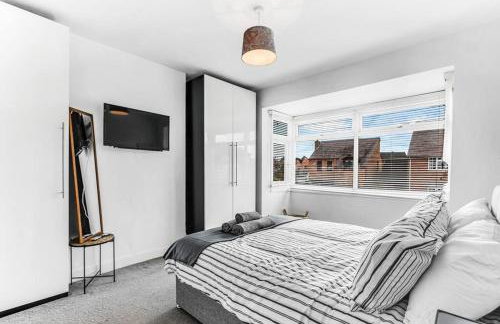 Relaxing 3 Bedroom Stay with Private TVs Near Ashby - Foto 3