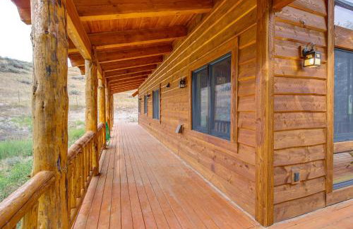 Nordic Style Lodge with Deck on 80 Acres in Arlee - Foto 25