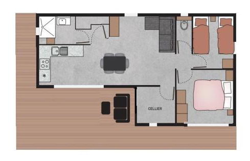 Chalet dans un parc résidentiel de loisirs - Foto 16