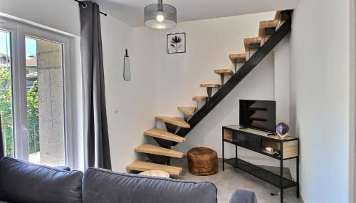 Apt type 3 en Duplex sur EVIAN les Bains vue lac - Foto 3