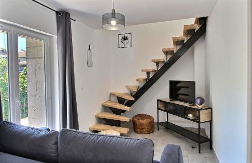 Apt type 3 en Duplex sur EVIAN les Bains vue lac - Foto 3